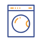 aged care laundry service icon